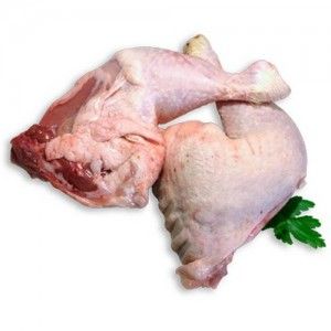 trasero de pollo